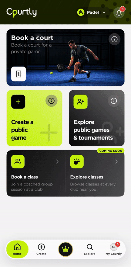 Explore public games